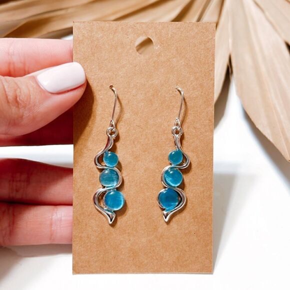 Boho statement earrings S271 - Picture 1 of 3